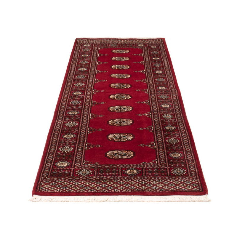 Alfombra de pasillo Alfombra Pakistani - 241 x 77 cm - rojo