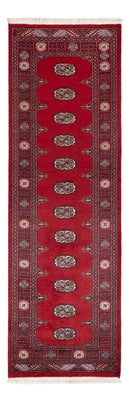 Alfombra de pasillo Alfombra Pakistani - 236 x 77 cm - rojo