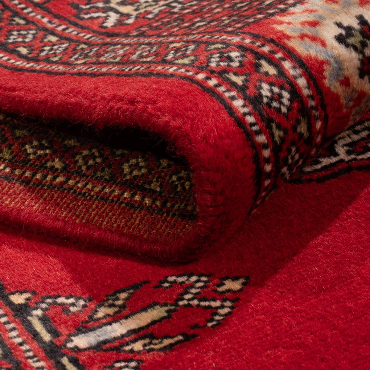 Alfombra de pasillo Alfombra Pakistani - 236 x 77 cm - rojo