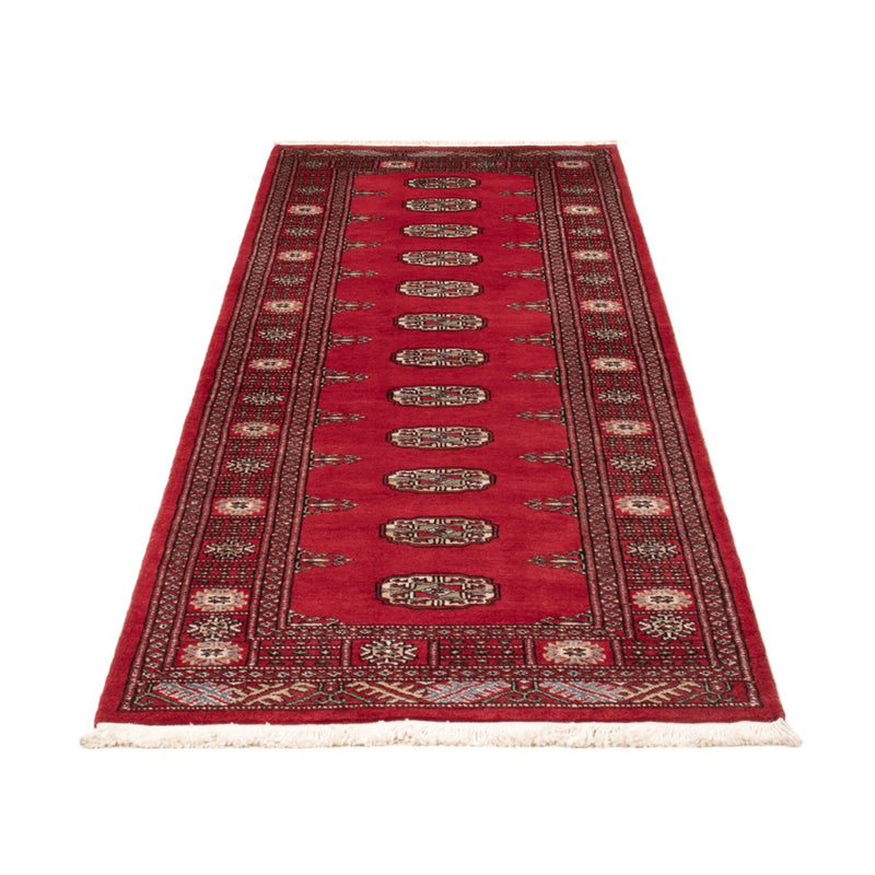 Alfombra de pasillo Alfombra Pakistani - 236 x 77 cm - rojo