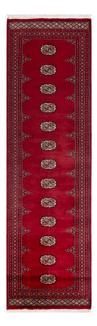 Alfombra de pasillo Alfombra Pakistani - 262 x 77 cm - rojo
