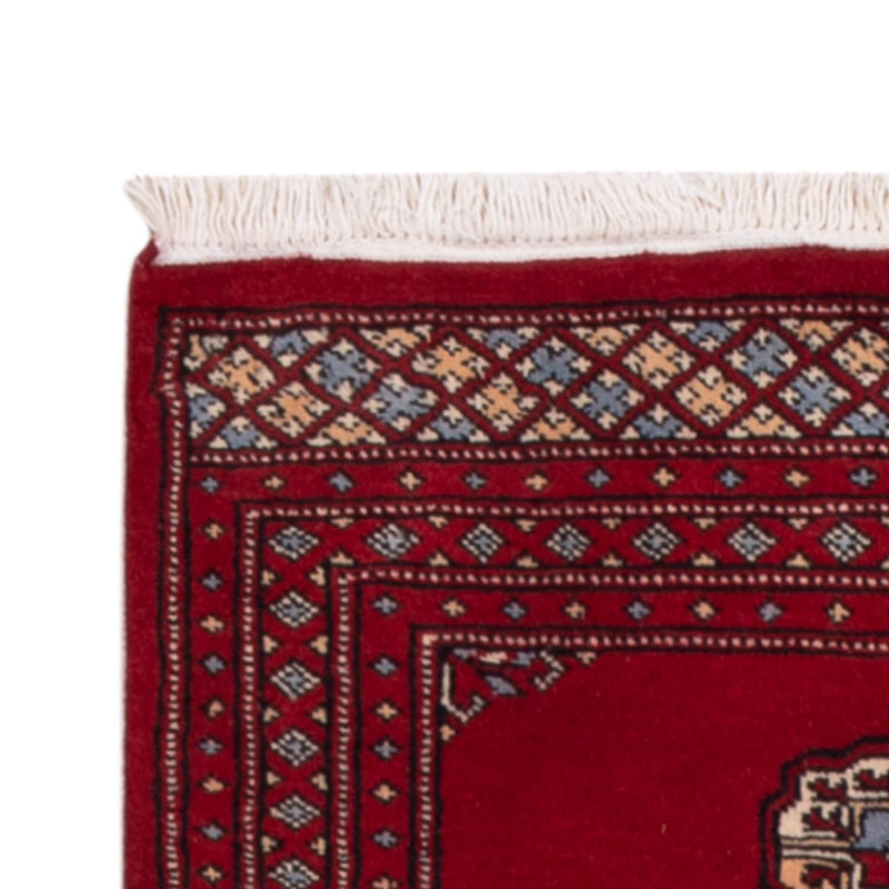 Alfombra de pasillo Alfombra Pakistani - 262 x 77 cm - rojo