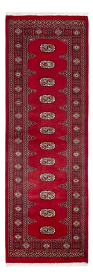 Alfombra de pasillo Alfombra Pakistani - 239 x 79 cm - rojo