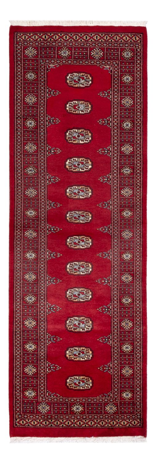 Alfombra de pasillo Alfombra Pakistani - 239 x 79 cm - rojo