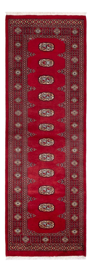Alfombra de pasillo Alfombra Pakistani - 239 x 79 cm - rojo
