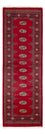 Alfombra de pasillo Alfombra Pakistani - 239 x 79 cm - rojo