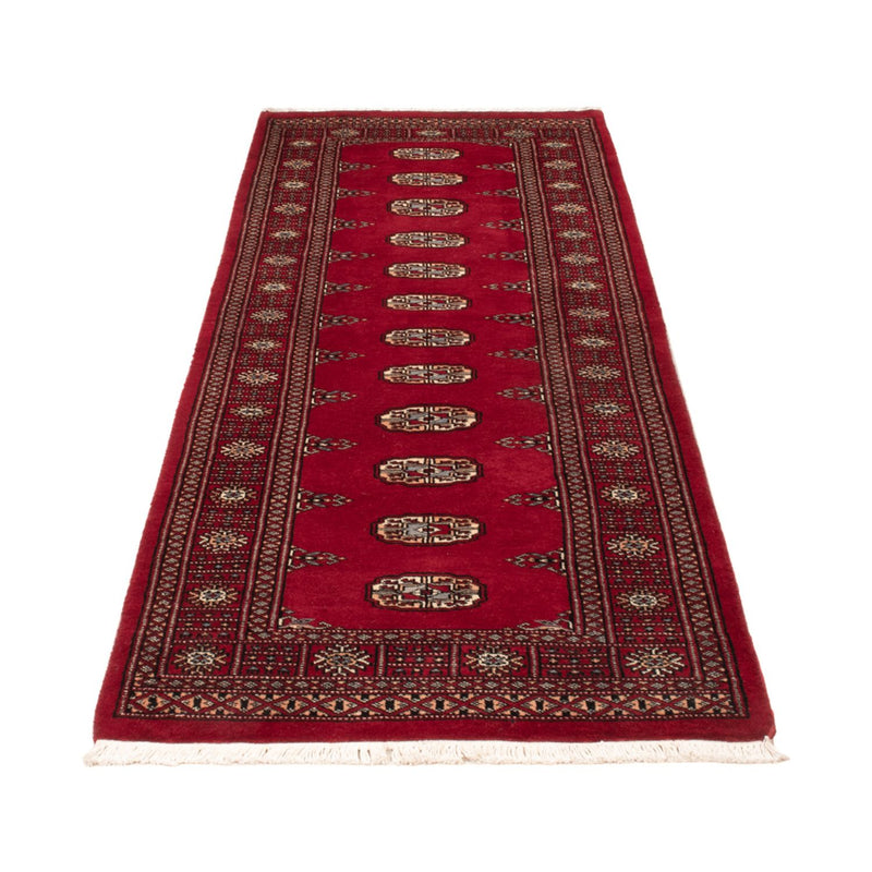 Alfombra de pasillo Alfombra Pakistani - 239 x 79 cm - rojo