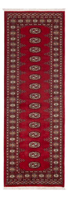 Alfombra de pasillo Alfombra Pakistani - 235 x 79 cm - rojo