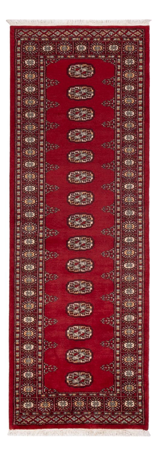 Alfombra de pasillo Alfombra Pakistani - 235 x 79 cm - rojo