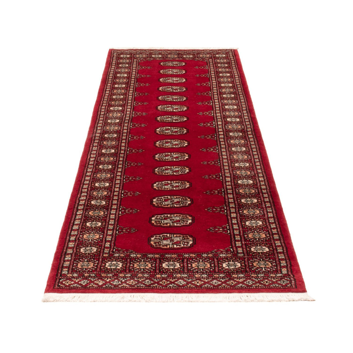 Alfombra de pasillo Alfombra Pakistani - 235 x 79 cm - rojo