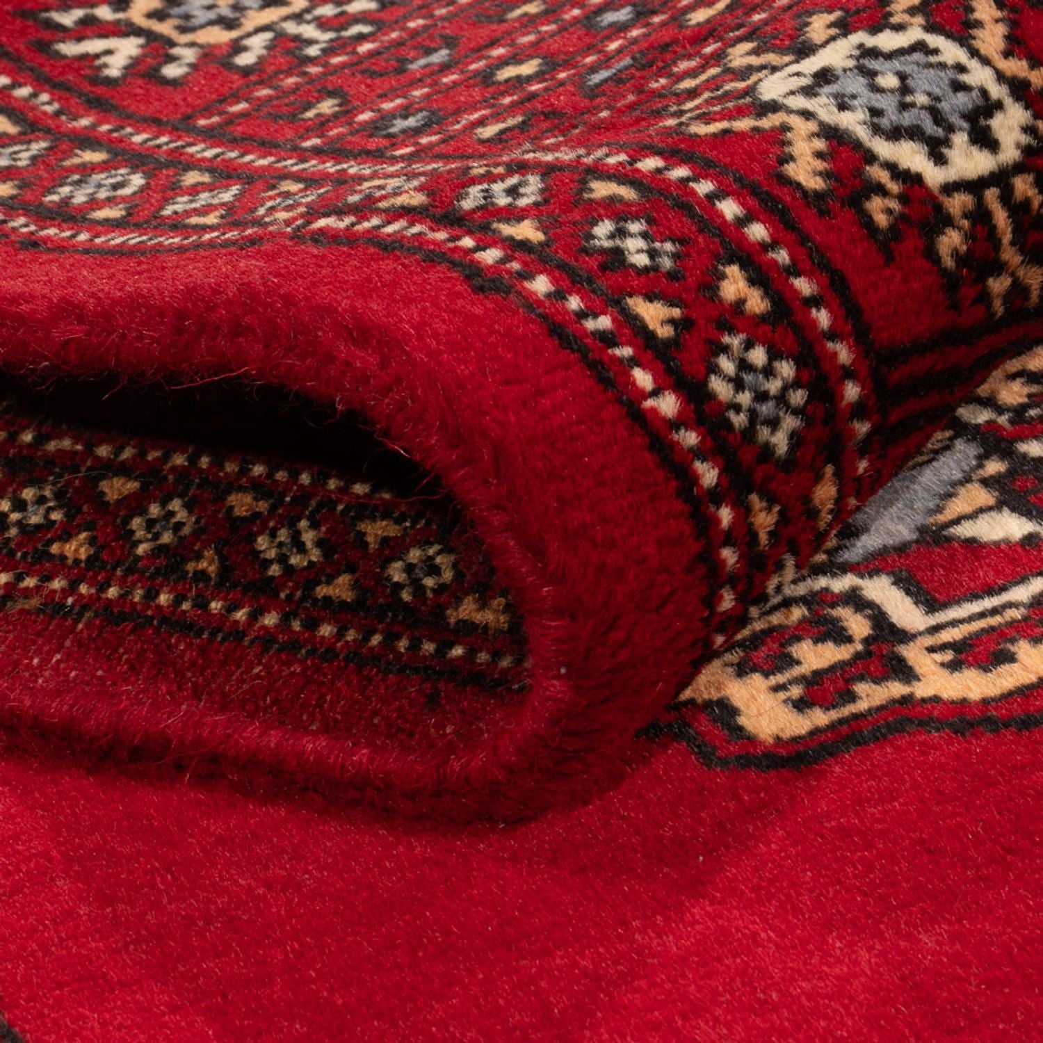 Alfombra de pasillo Alfombra Pakistani - 247 x 79 cm - rojo