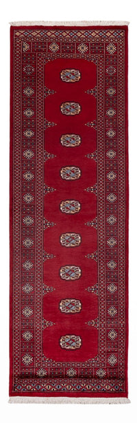 Alfombra de pasillo Alfombra Pakistani - 247 x 77 cm - rojo