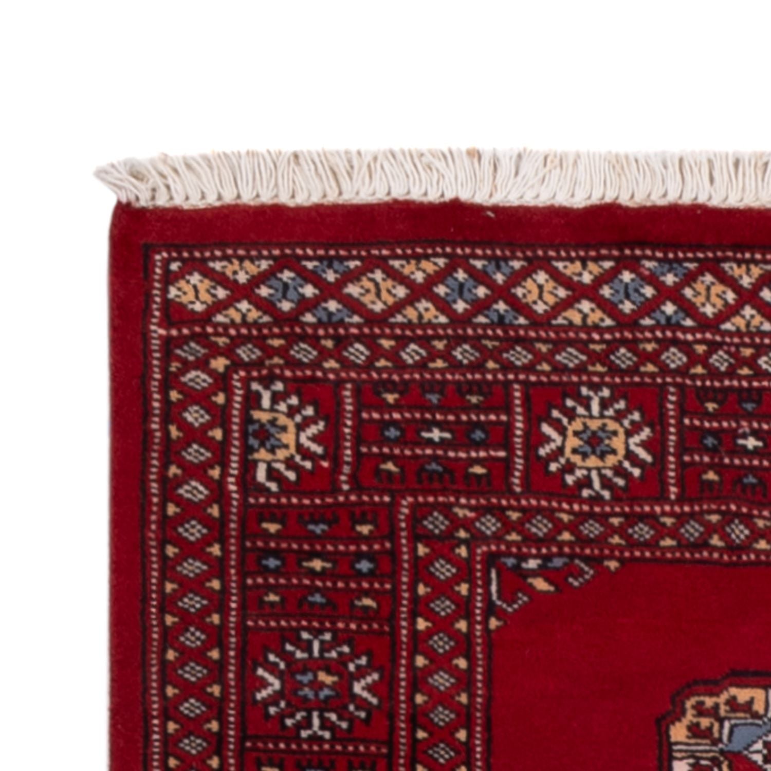 Alfombra de pasillo Alfombra Pakistani - 247 x 77 cm - rojo