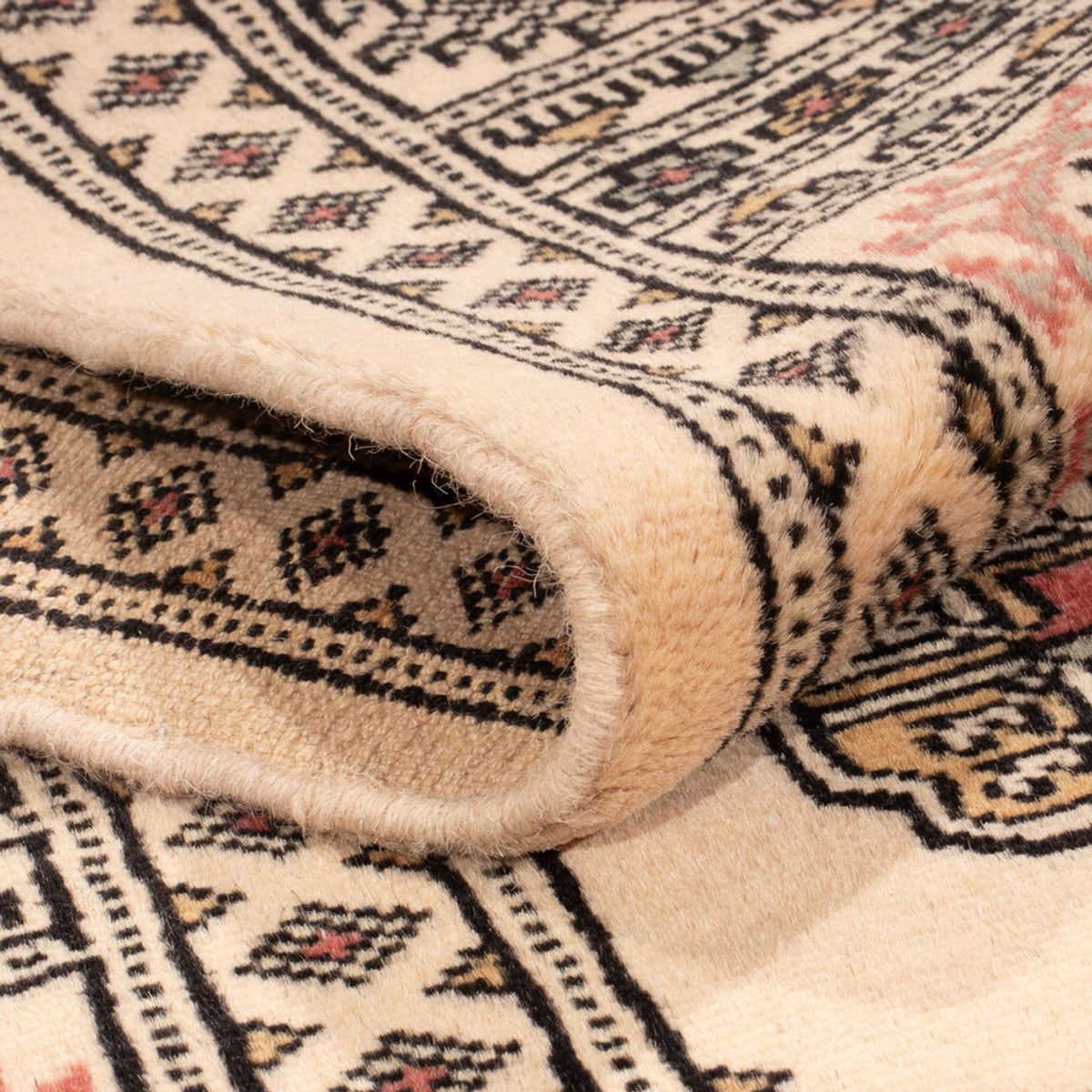 Alfombra de pasillo Alfombra Pakistani - 206 x 77 cm - beige