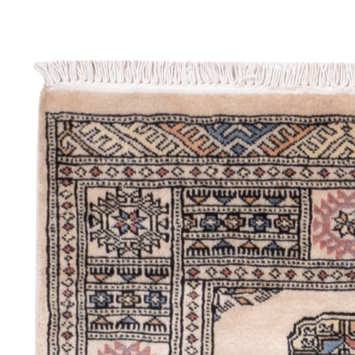 Alfombra de pasillo Alfombra Pakistani - 217 x 76 cm - beige