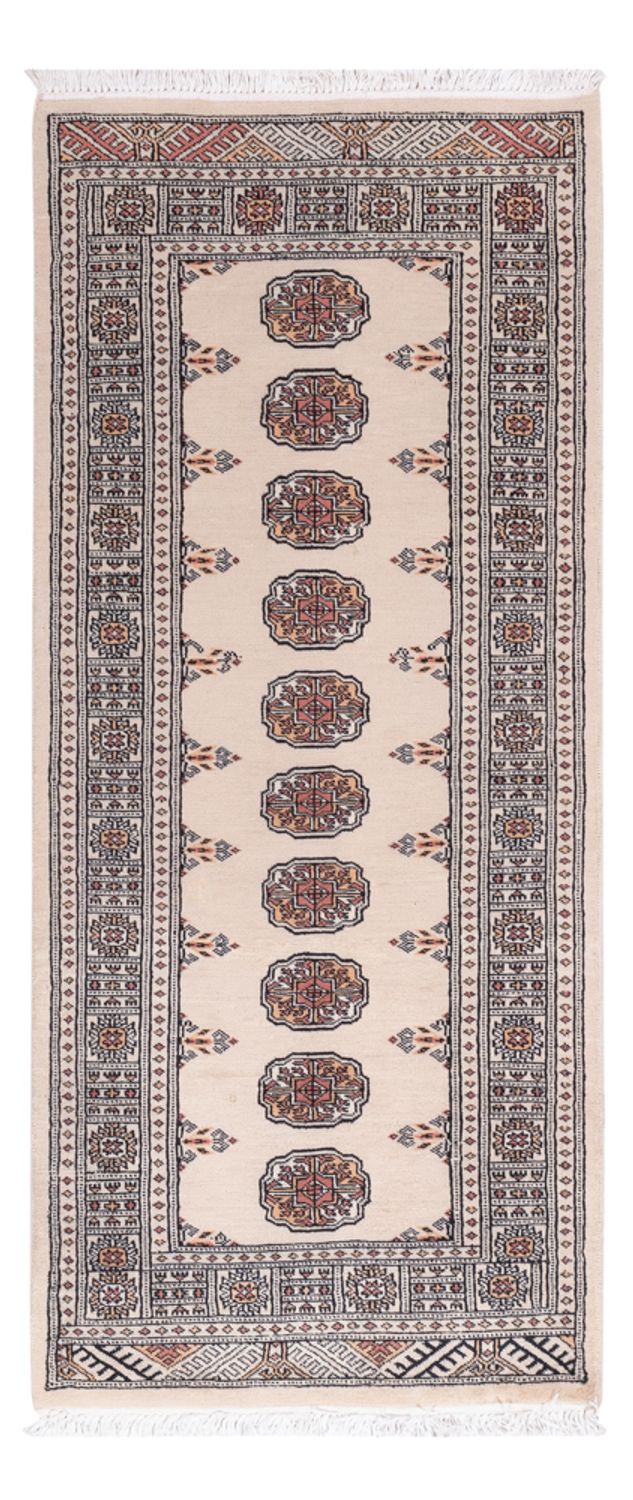Alfombra de pasillo Alfombra Pakistani - 182 x 77 cm - beige