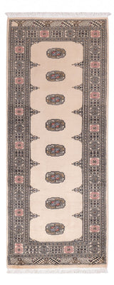Alfombra de pasillo Alfombra Pakistani - 195 x 77 cm - beige