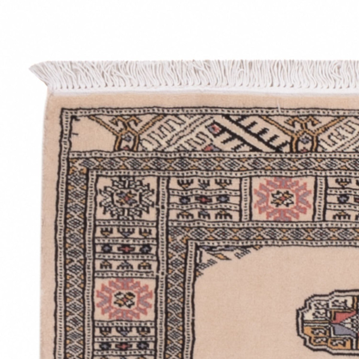 Alfombra de pasillo Alfombra Pakistani - 195 x 77 cm - beige