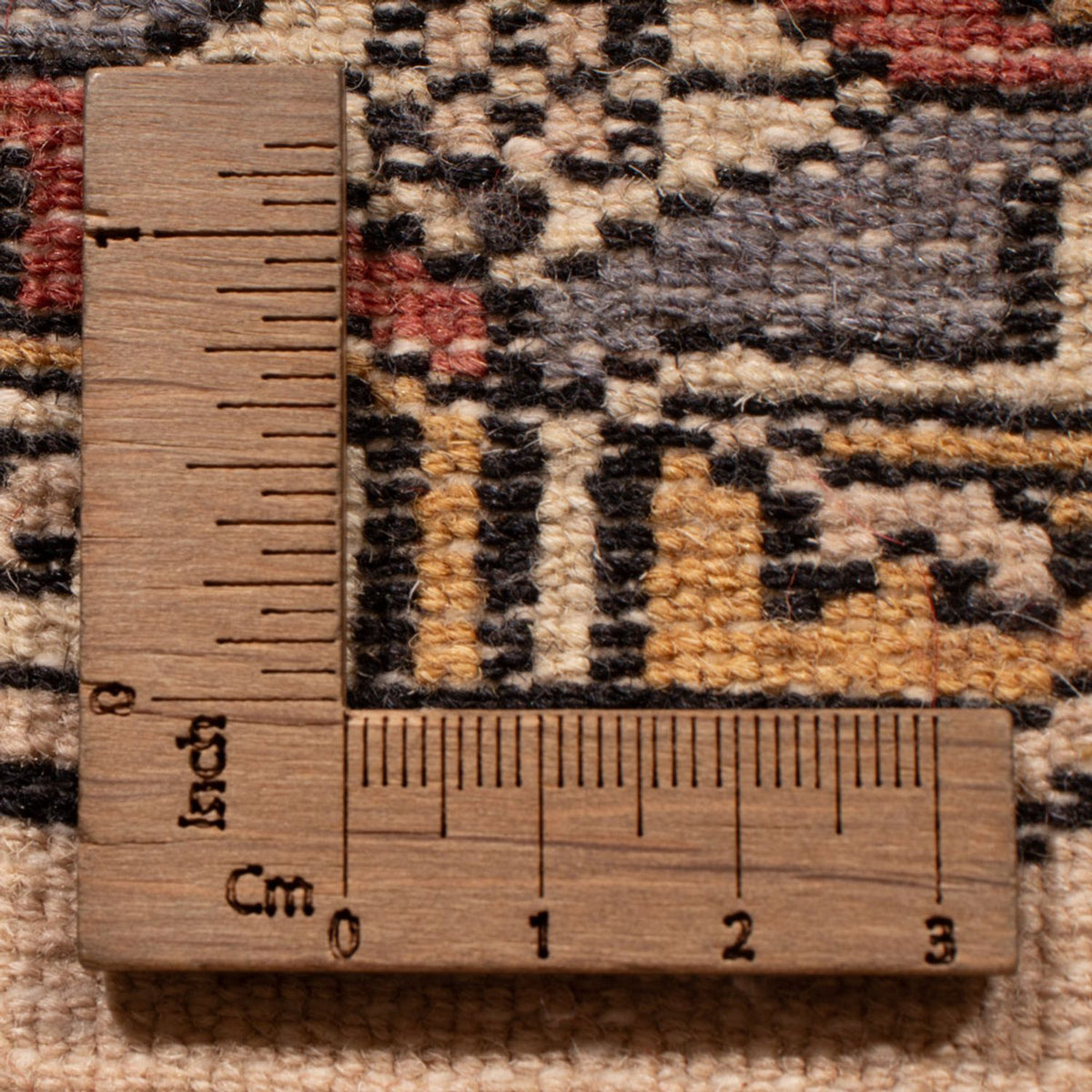 Alfombra de pasillo Alfombra Pakistani - 195 x 77 cm - beige