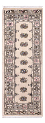 Alfombra de pasillo Alfombra Pakistani - 206 x 75 cm - beige