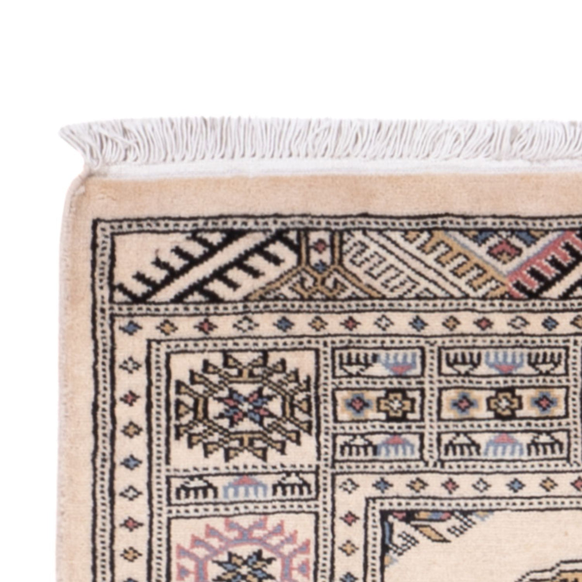 Alfombra de pasillo Alfombra Pakistani - 206 x 75 cm - beige