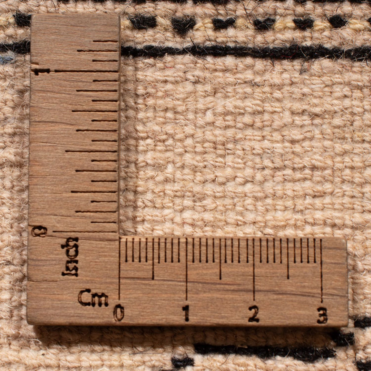 Alfombra de pasillo Alfombra Pakistani - 206 x 75 cm - beige