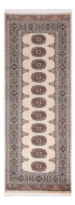 Alfombra de pasillo Alfombra Pakistani - 204 x 75 cm - beige