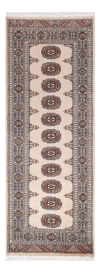 Alfombra de pasillo Alfombra Pakistani - 204 x 75 cm - beige