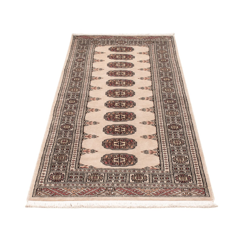 Alfombra de pasillo Alfombra Pakistani - 204 x 75 cm - beige