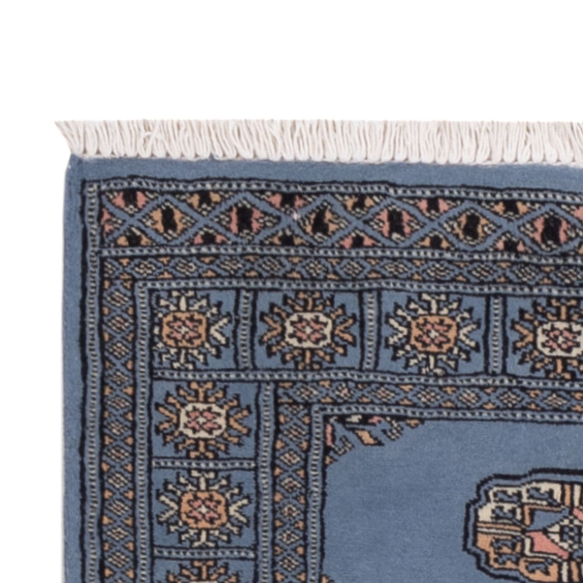 Alfombra de pasillo Alfombra Pakistani - 196 x 77 cm - azul