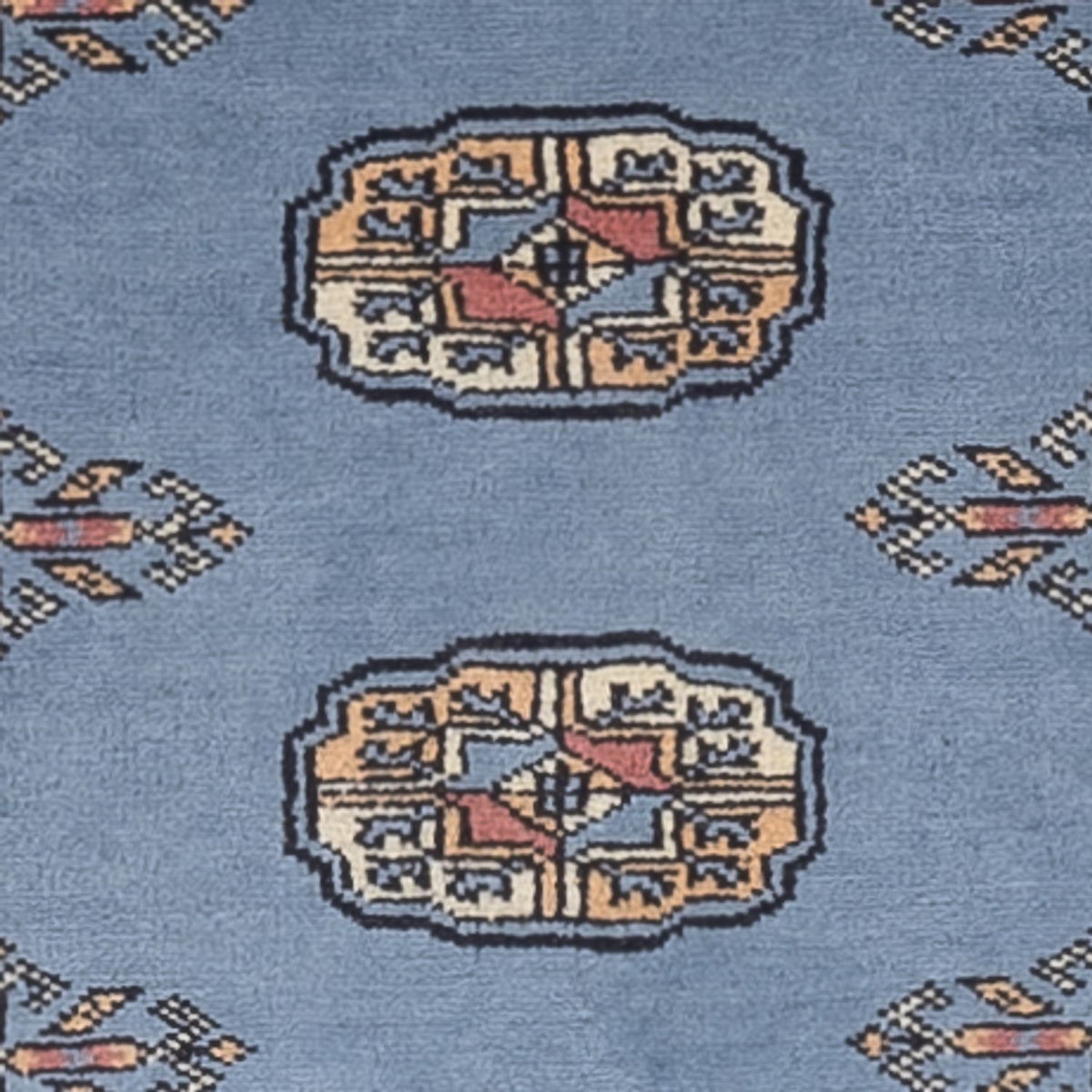 Alfombra de pasillo Alfombra Pakistani - 197 x 77 cm - azul