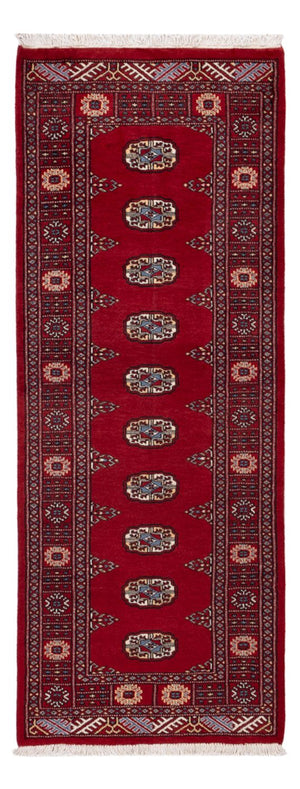 Alfombra de pasillo Alfombra Pakistani - 200 x 79 cm - rojo