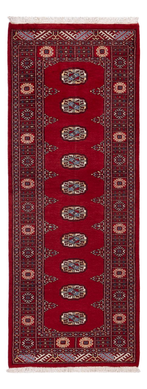 Alfombra de pasillo Alfombra Pakistani - 200 x 79 cm - rojo