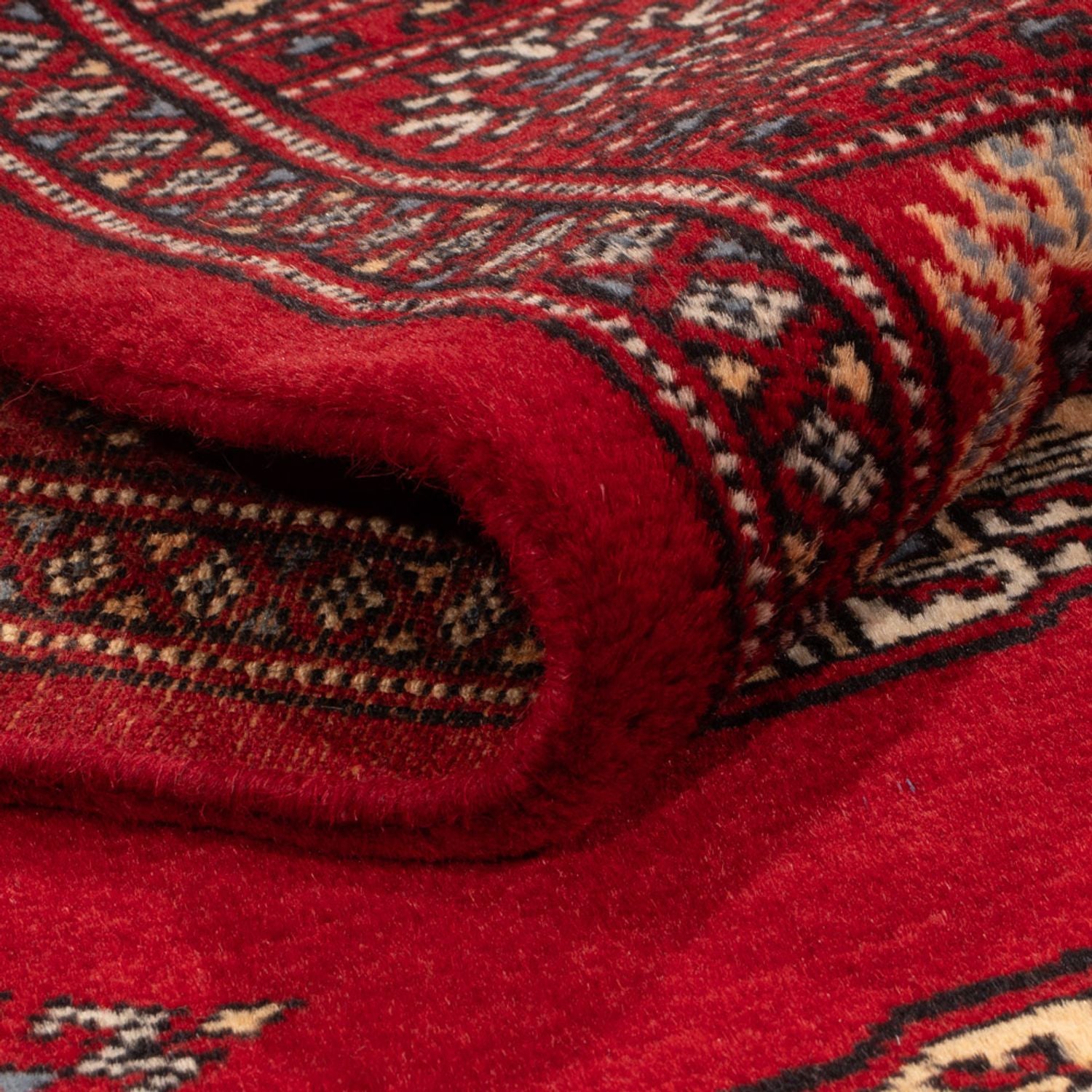 Alfombra de pasillo Alfombra Pakistani - 200 x 79 cm - rojo