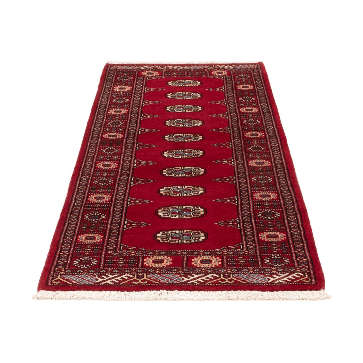 Alfombra de pasillo Alfombra Pakistani - 200 x 79 cm - rojo