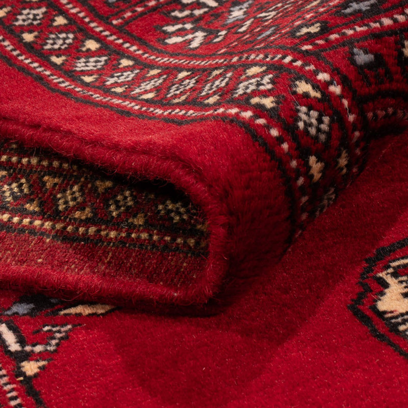 Alfombra de pasillo Alfombra Pakistani - 203 x 80 cm - rojo