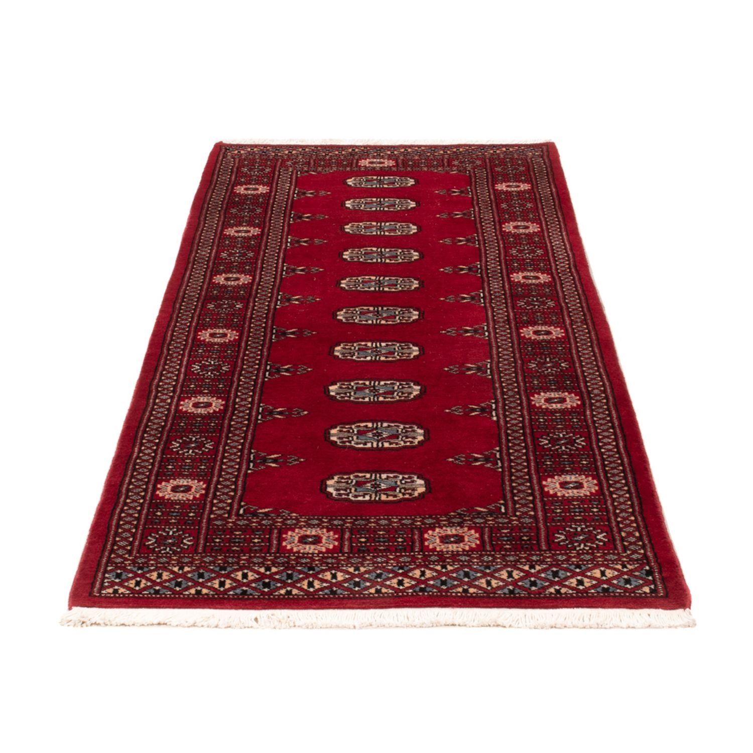 Alfombra de pasillo Alfombra Pakistani - 203 x 80 cm - rojo