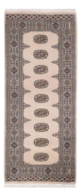 Alfombra de pasillo Alfombra Pakistani - 193 x 77 cm - beige
