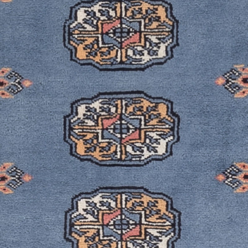 Alfombra de pasillo Alfombra Pakistani - 209 x 76 cm - azul