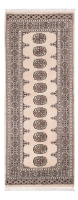 Alfombra de pasillo Alfombra Pakistani - 193 x 79 cm - beige