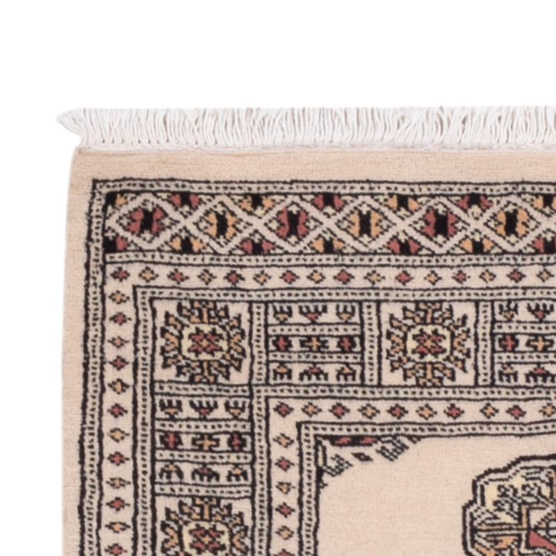 Alfombra de pasillo Alfombra Pakistani - 193 x 79 cm - beige