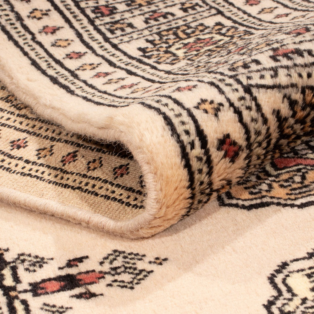 Alfombra de pasillo Alfombra Pakistani - 193 x 79 cm - beige