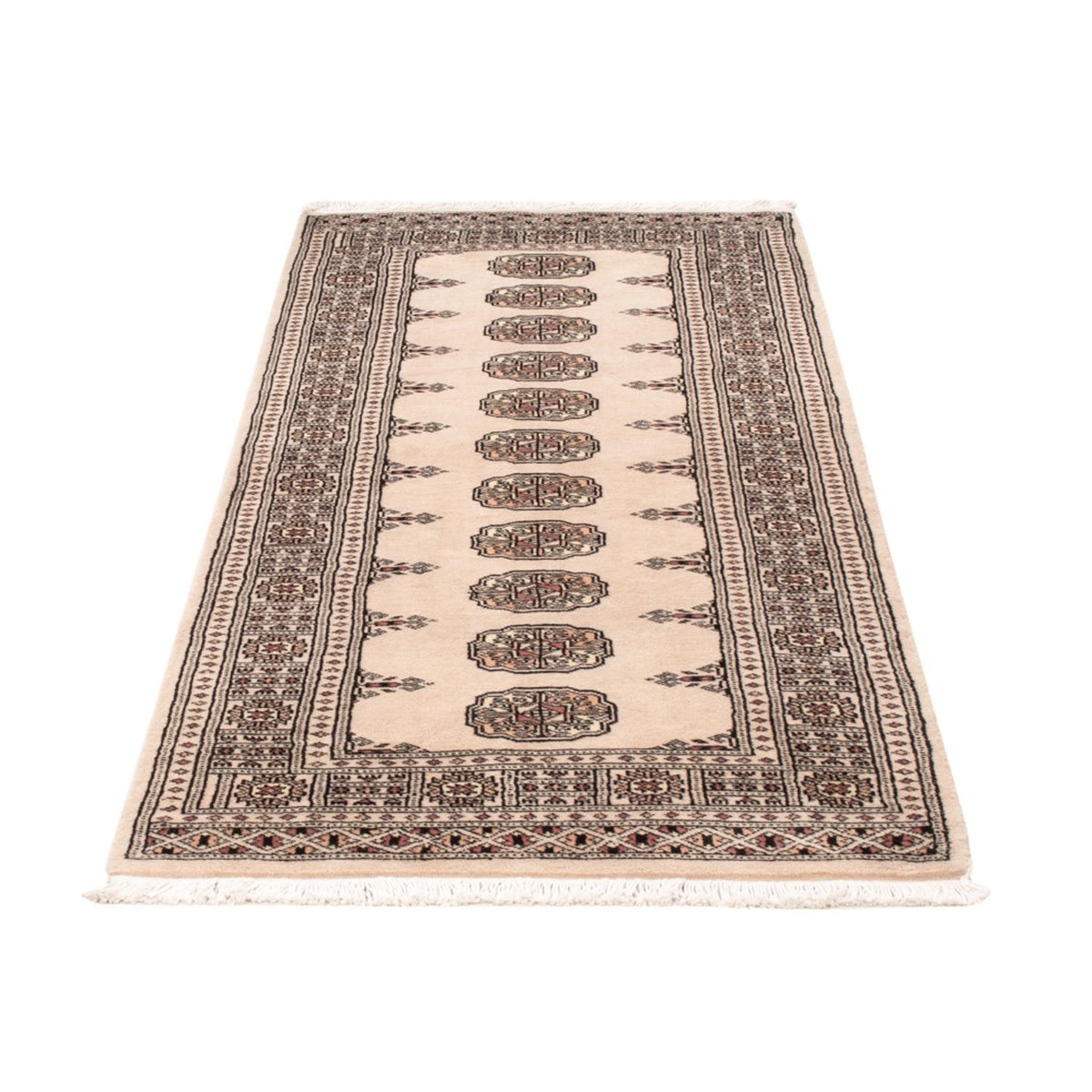 Alfombra de pasillo Alfombra Pakistani - 193 x 79 cm - beige