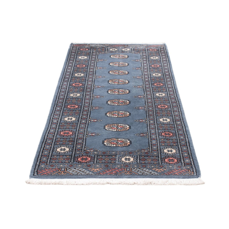 Alfombra de pasillo Alfombra Pakistani - 199 x 80 cm - azul