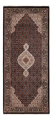 Alfombra de pasillo Alfombra oriental - Tabriz - 202 x 85 cm - beige oscuro
