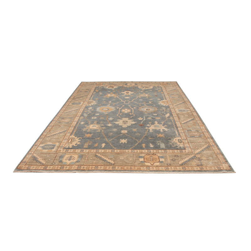 Alfombra Ziegler - Usak - 347 x 241 cm - turquesa