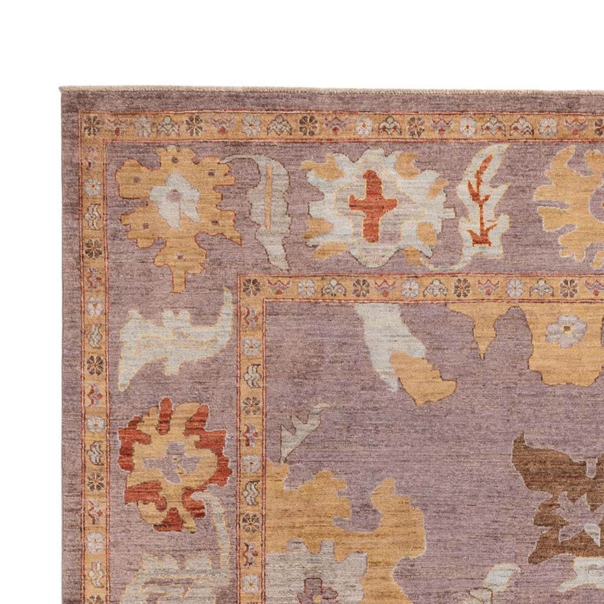 Alfombra Ziegler - Usak - 349 x 247 cm - azul oscuro