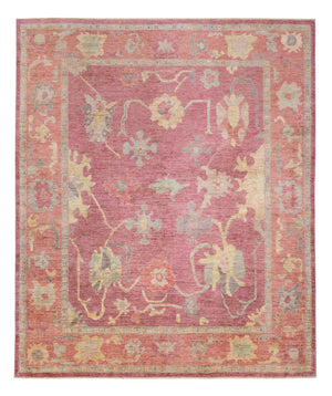 Alfombra Ziegler - Usak - 286 x 245 cm - púrpura
