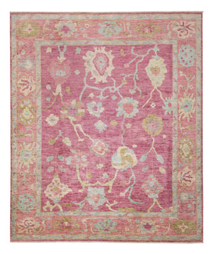 Alfombra Ziegler - Usak - 294 x 246 cm - púrpura