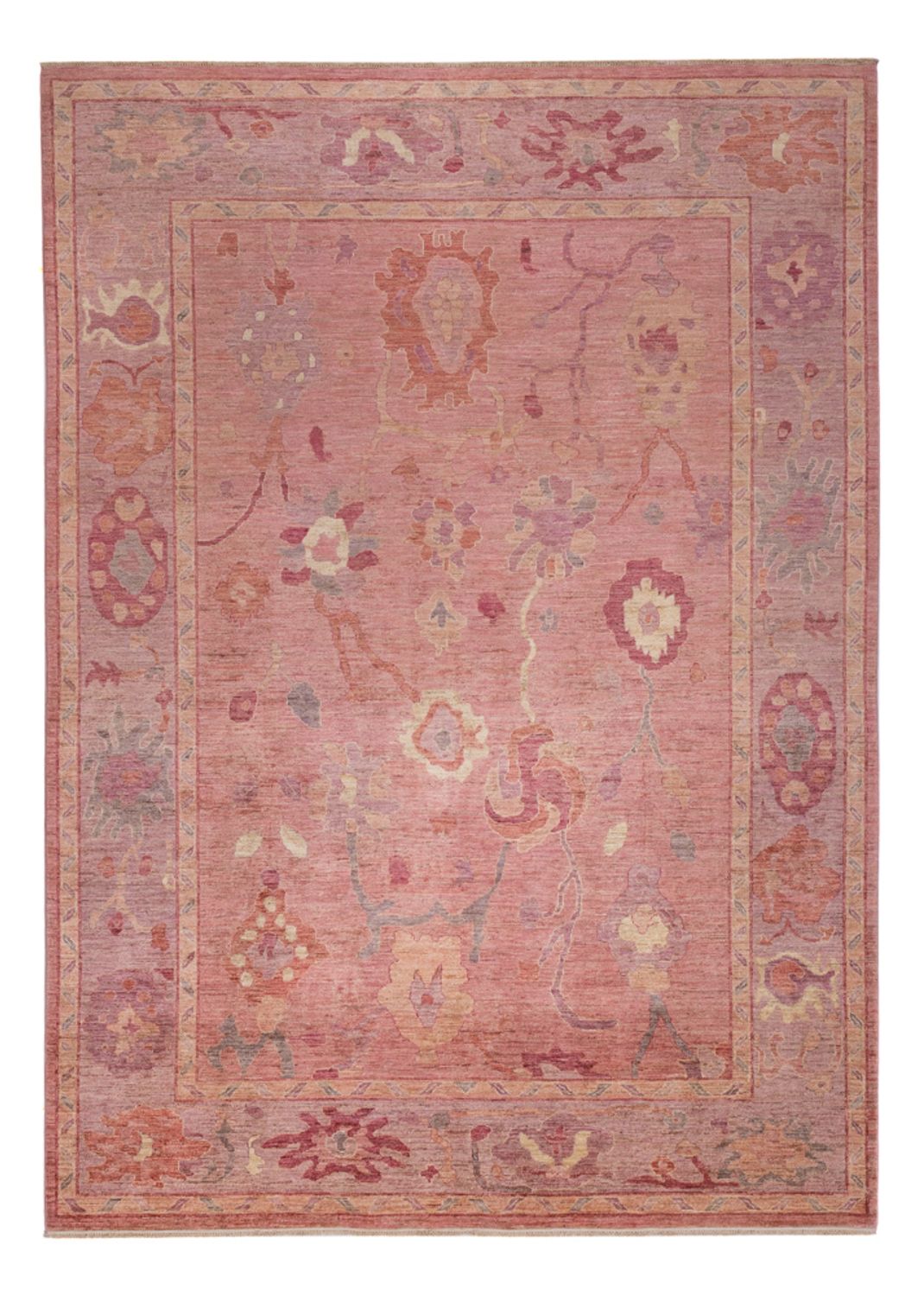 Alfombra Ziegler - Usak - 338 x 241 cm - púrpura